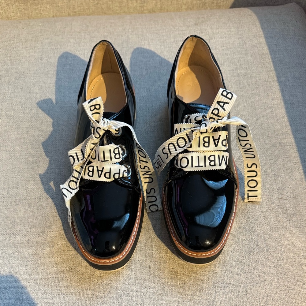 Zara loafers.